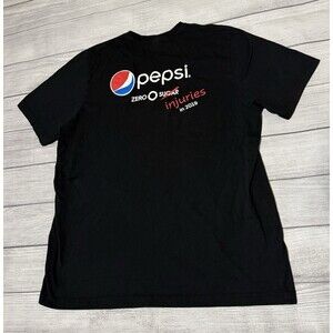 Pepsi Zero Sugar G&J Ohio Employee T Shirt Zero Injuries 2019 Black Size 2XL XXL